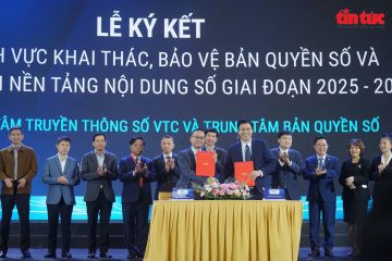 Trung tâm Bản quyền số ký kết hợp tác chiến lược với Tổng công ty VTC Trung tâm Bản quyền số ký kết hợp tác chiến lược với Tổng công ty VTC